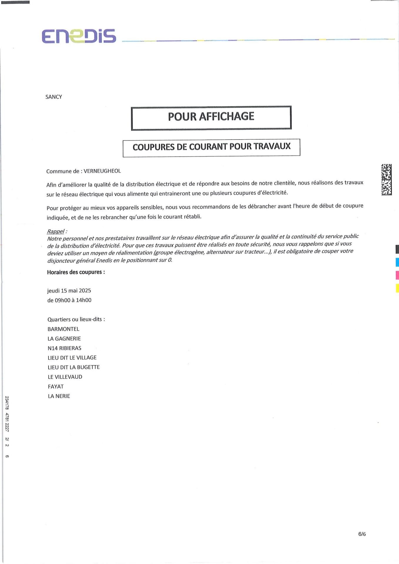Enedis coupure 2